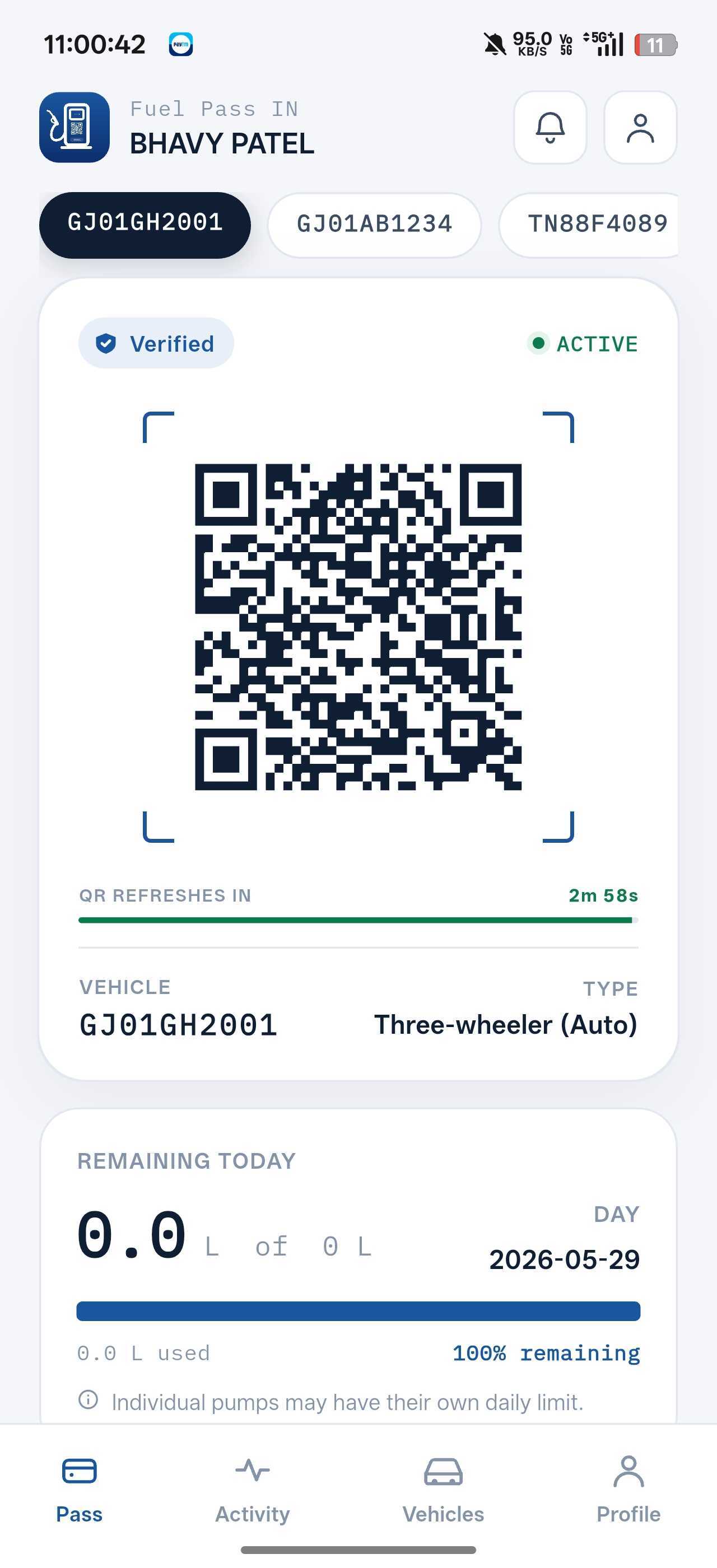 FuelPass citizen app screenshot 5